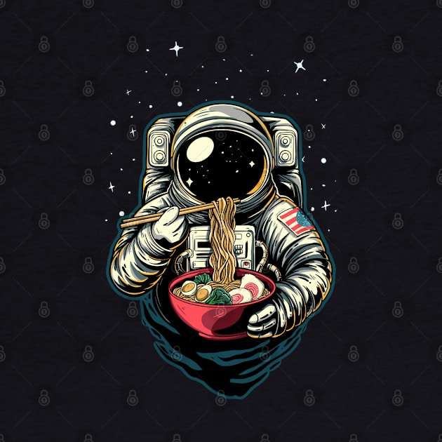 Ramen In Astro Space by alluslang